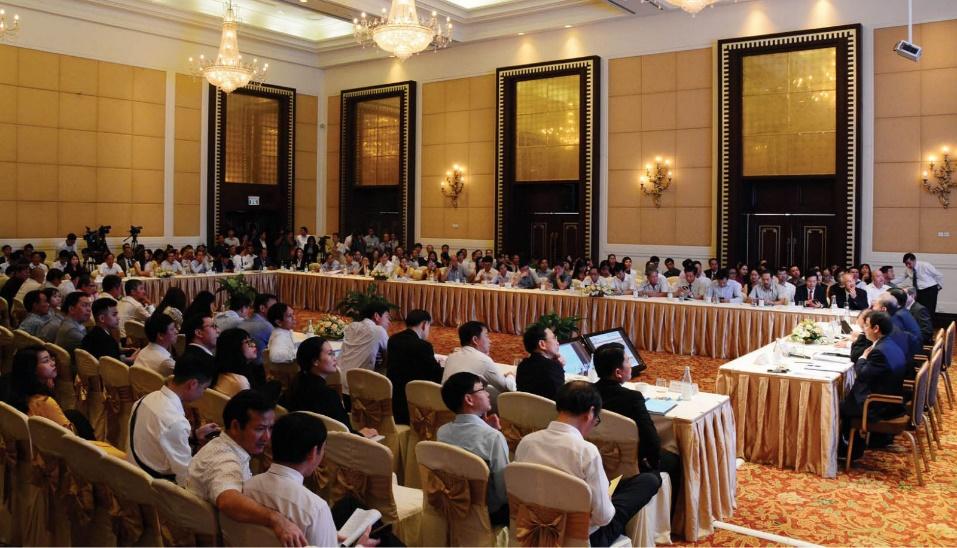 Organizing conferences, meetings and trade promotion